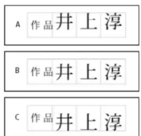 ADOBE InDesign CC - Align text of different sizes - 1