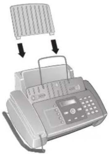 PHILIPS FaxJet IPF555 - Mettre en place le plateau à papier - 1