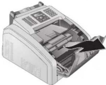 PHILIPS LPF5120 Laserfax - Bords sur le couvercle de l'appareil ! - 2