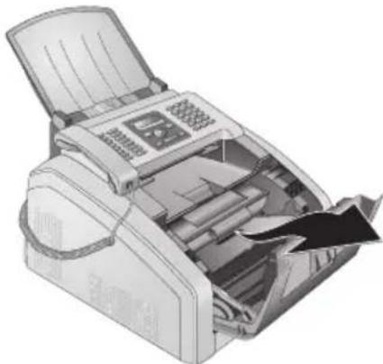 PHILIPS LPF5120 Laserfax - Bords sur le couvercle de l'appareil ! - 2
