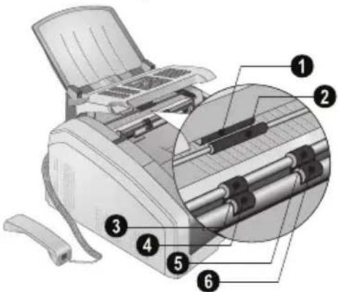 PHILIPS LPF5120 Laserfax - Informations pour le nettoyage ! - 2