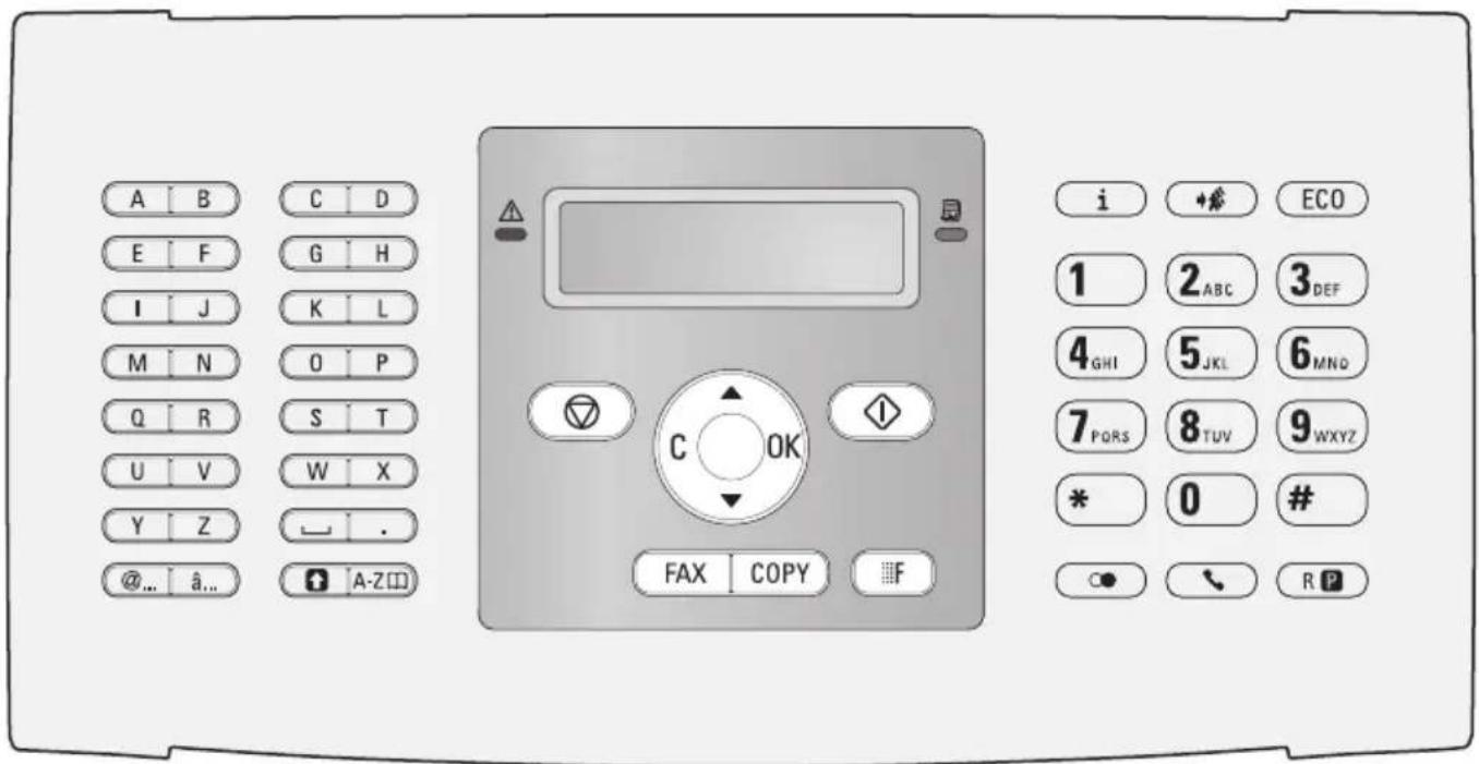 PHILIPS LPF5120 Laserfax - Connexions à l'arrière - 2