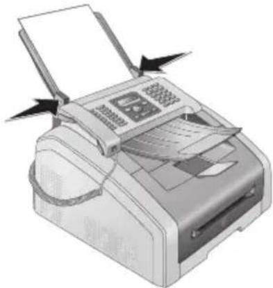 PHILIPS LPF5120 Laserfax - Installer l'envoi de fax de la mémoire - 2