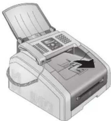 PHILIPS LPF5120 Laserfax - Ne pas ouvrir pendant la tâche d'impression ! - 1