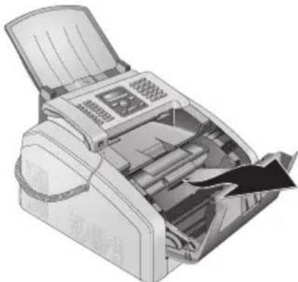 PHILIPS LPF5120 Laserfax - Bords sur le couvercle de l'appareil ! - 2