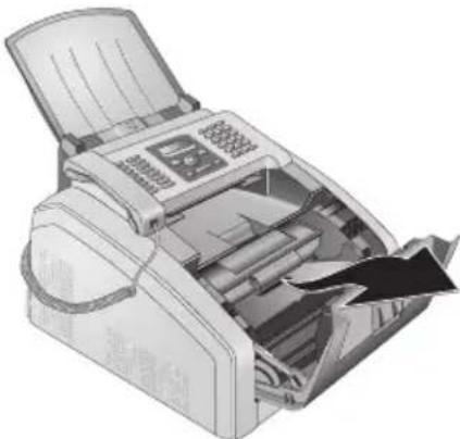 PHILIPS LPF5120 Laserfax - Bords sur le couvercle de l'appareil ! - 2