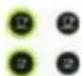 NESPRESSO Lattissima Pro - Verlichte waarschuwingstoetsen/Ενδειξη Κουμπιών Οπίσθιου Φωτισμού - 1