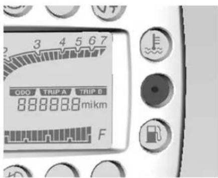 ODO TRIP A TRIP B 88888.9mikm F