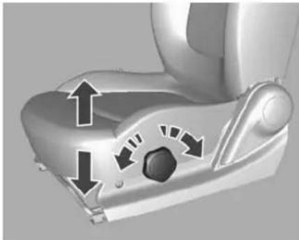 CHEVROLET Spark (2012) - Sitzposition einstellen - 3