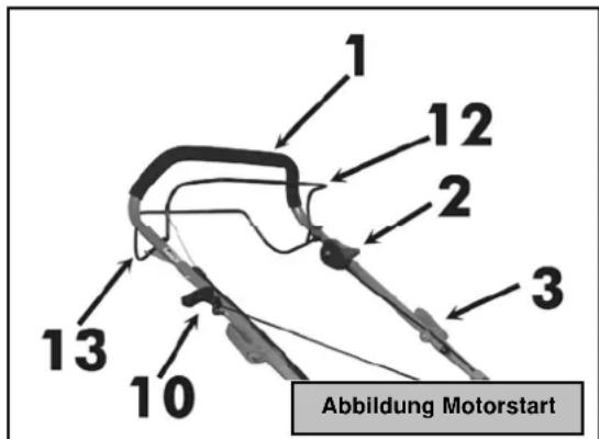 1 12 2 3 13 10 Abbildung Motorstart