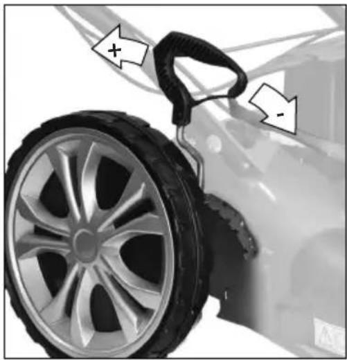Close-up of a car tire with attached cable and handle, showing no visible text or symbols