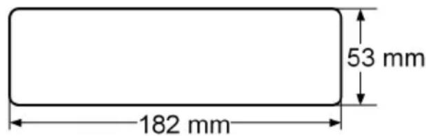 53 mm 182 mm