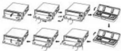 ROADSTAR RU-285BT/HP - ATTACHING THE FRONT PANEL - 1