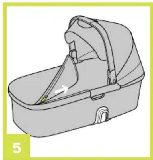 Nuna Ivvi carry cot - Illustrations - 4