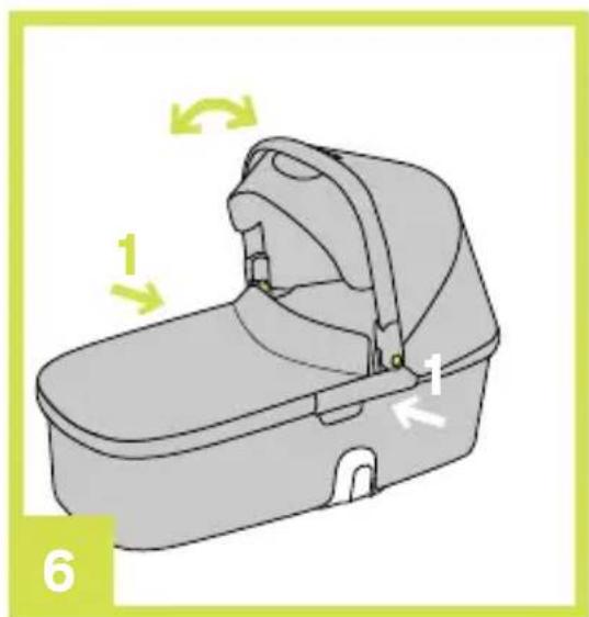 Nuna Ivvi carry cot - Illustrations - 6