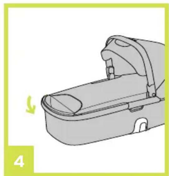 Nuna Ivvi carry cot - Illustrations - 2
