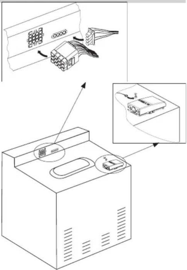 AMICA EHI 12552 E - Einbau des Backofens: - 1