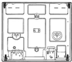 Pure electrical circuit lines without any symbols
