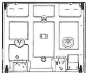 Pure electrical circuit lines without any symbols