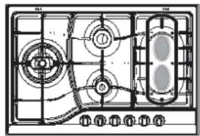 HOTPOINT PH 750 RT GH/HA - Consigli pratici per l'uso dei bruciatori centrali "Semi-Pesciera"* - 2