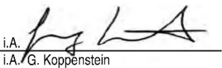 i.A. i.A. G. Koppenstein