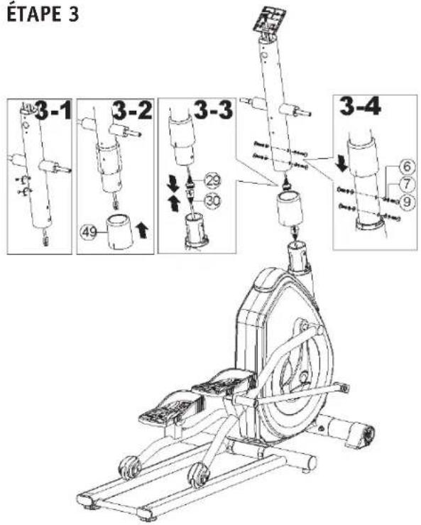 ÉTAPE 3 3-1 3-2 3-3 3-4 ③-1 ④9 ②8 ③0 ⑥ ⑦ ⑨