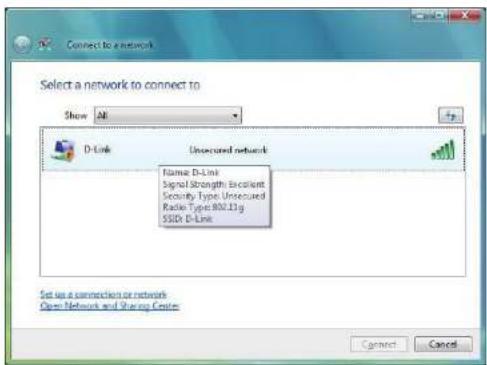 D-LINK DAP-1350 - Connexion à un réseau sans fil À l'aide de Windows Vista® - 2