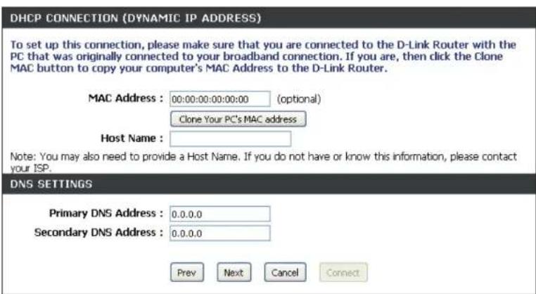 D-LINK DAP-1350 - STEP 3: CONFIGURE YOUR INTERNET CONNECTION - 1