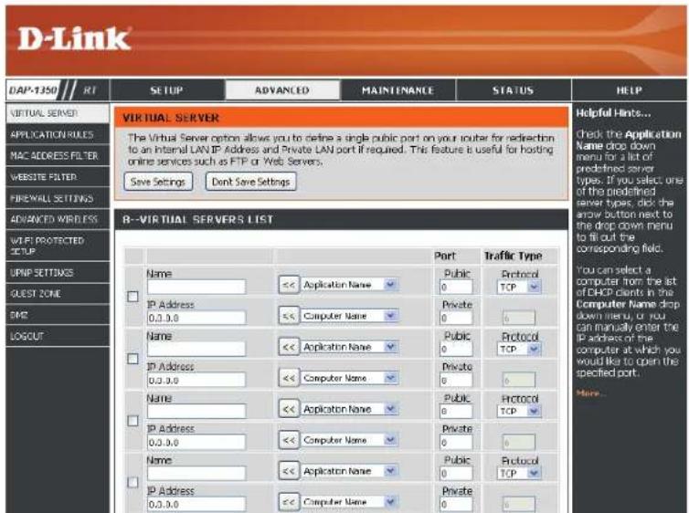 D-LINK DAP-1350 - Serveur virtuel - 1