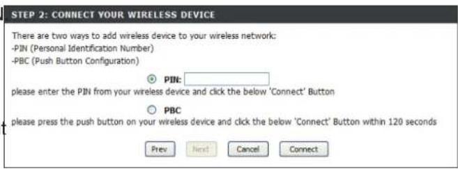 D-LINK DAP-1350 - Assistant d'ajout d'un périphérique sans fil avec WPS - 3