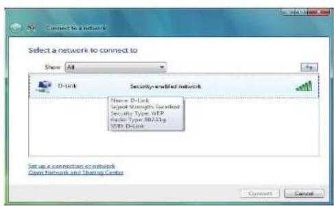 D-LINK DAP-1350 - Connexion à un réseau sans fil À l'aide de Windows Vista® - 4