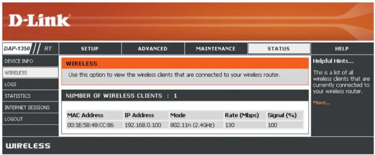 D-LINK DAP-1350 - Informations sur le périphérique - 2