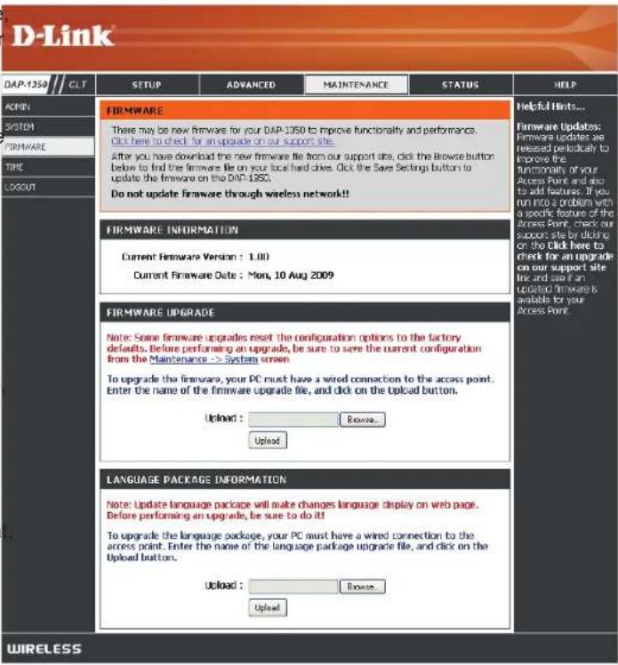 D-LINK DAP-1350 - Language Pack (Pack linguistique) - 1