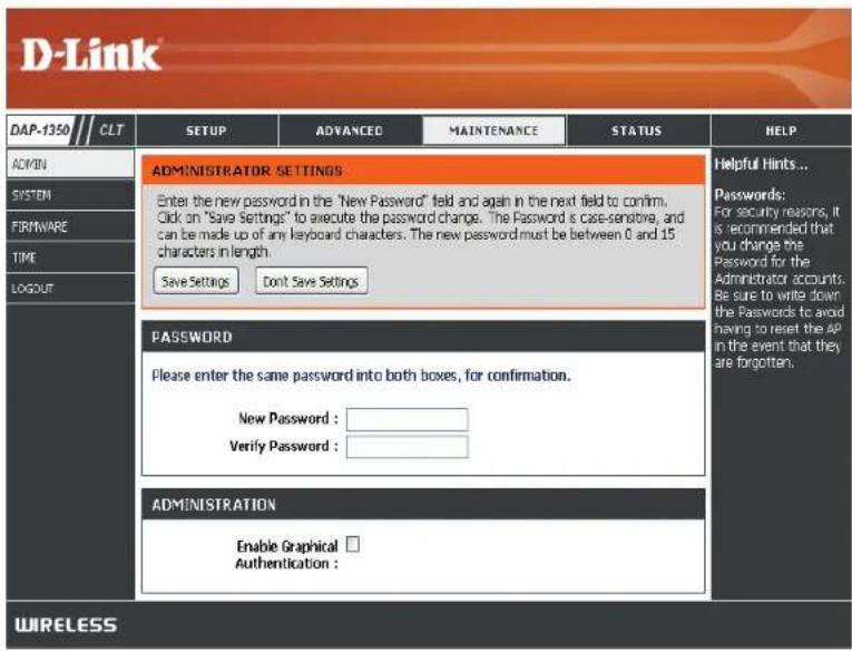 D-LINK DAP-1350 - Paramètres du réseau local - 4