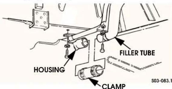 FILLER TUBE HOUSING CLAMP S03-083.1