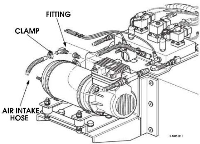FITTING CLAMP AIR INTAKE HOSE R-508-012