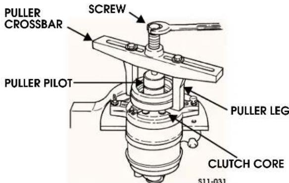 PULLER CROSSBAR SCREW PULLER PILOT PULLER LEG CLUTCH CORE S11-031