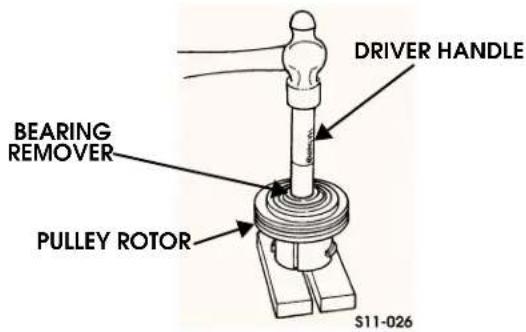 DRIVER HANDLE BEARING REMOVER PULLEY ROTOR S11-026