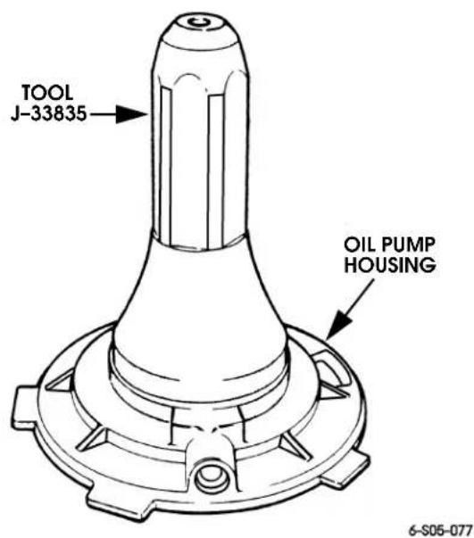 TOOL J-33835 OIL PUMP HOUSING 6-S05-077
