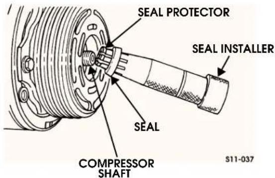 SEAL PROTECTOR SEAL INSTALLER SEAL COMPRESSOR SHAFT S11-037
