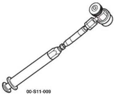 Technical line drawing of a mechanical component (no text or symbols)