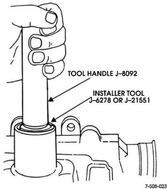 TOOL HANDLE J-8092 INSTALLER TOOL J-6278 OR J-21551 7-S08-023