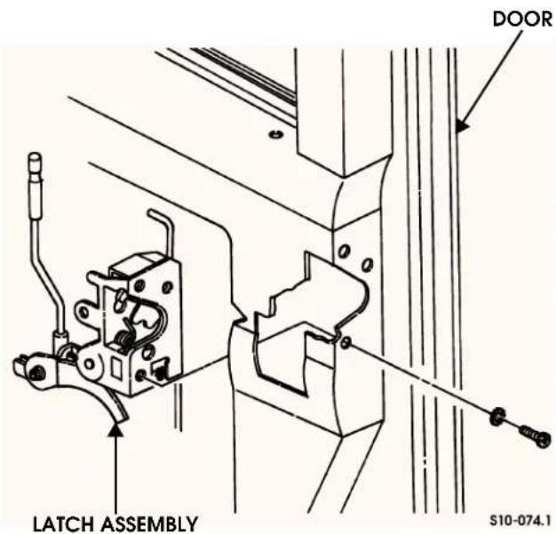 DOOR LATCH ASSEMBLY S10-074.1