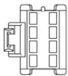 Hummer H1 (2002) - WAY BODY TO CONSOLE CONNECTOR LOCATION: BEHIND THE CENTER CONSOLE - 2