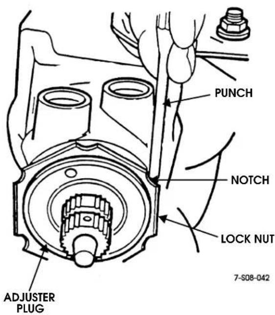 PUNCH NOTCH LOCK NUT 7-S08-042 ADJUSTER PLUG