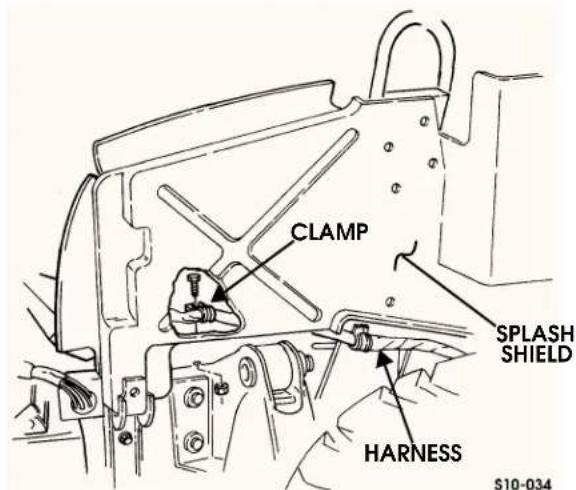 CLAMP SPLASH SHIELD HARNESS $10-034