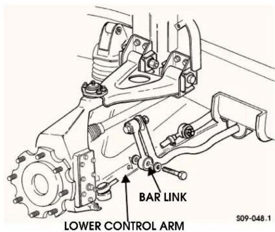 BAR LINK LOWER CONTROL ARM S09-048.1
