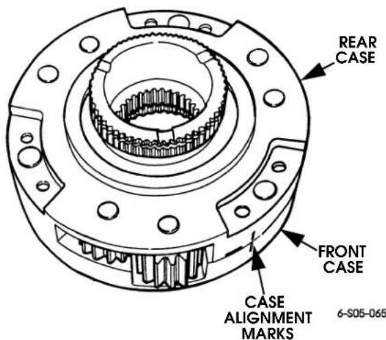 REAR CASE FRONT CASE ALIGNMENT MARKS 6-S05-065