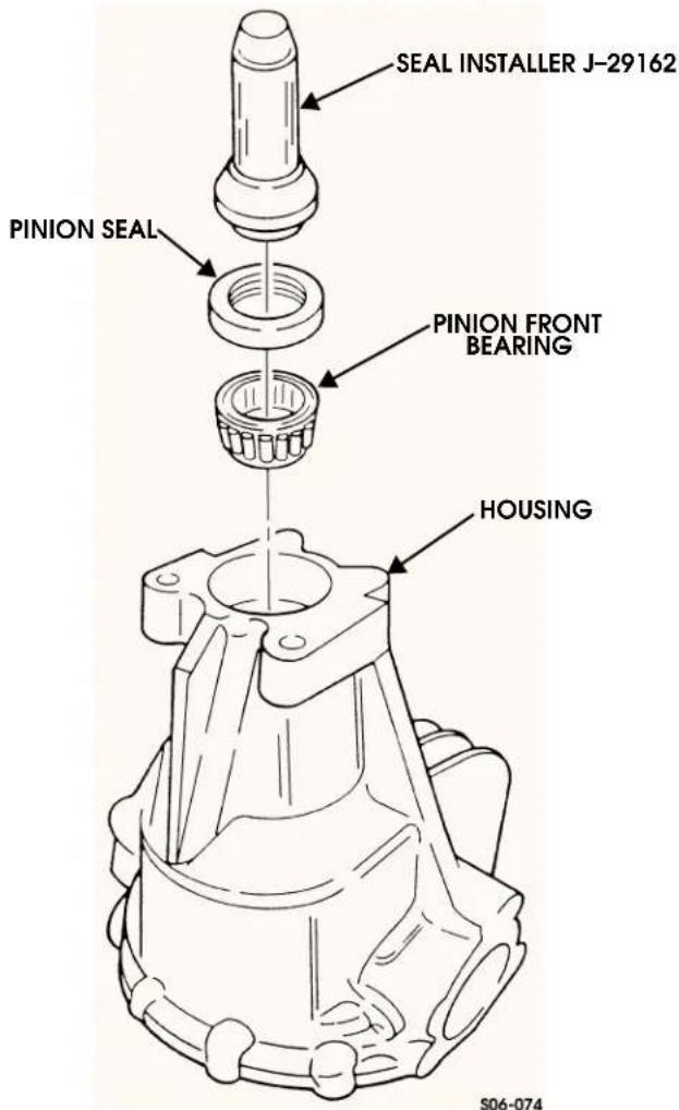 SEAL INSTALLER J-29162 PINION SEAL PINION FRONT BEARING HOUSING S06-074