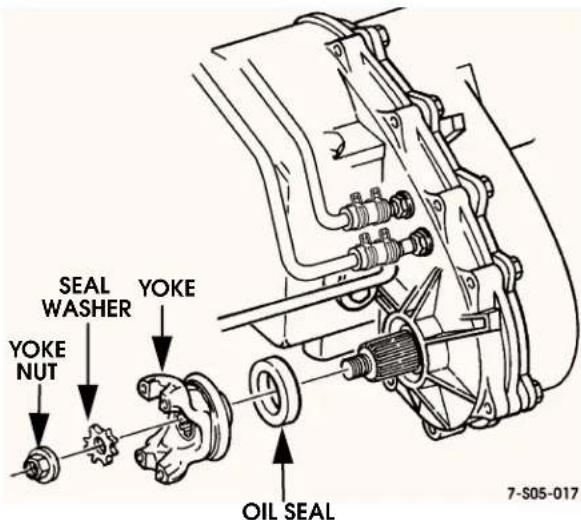 SEAL WASHER YOKE YOKE NUT OIL SEAL 7-S05-017